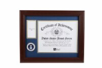 Allied Frame US Air Force Medal and Award Certificate Frame - 8 x 10 Opening