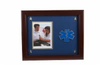 Allied Frame EMS Picture Frame with Medallion and Stars - 5 x 7 inch
