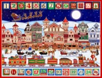 Springbok's 400 Piece Family Jigsaw Puzzle And To All A Good Night - Made in USA