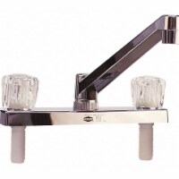 Ez-Flo Eastman Straight,Chrome,EZ-FLO,Plastic,2.0gpm  10123