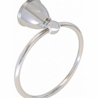 Sim Supply Towel Ring,Brushed Nickel,5 H 16255