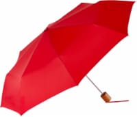 ShedRain Manual Clip Compact Umbrella - Red Perspective: Main