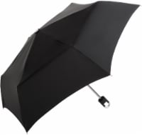 ShedRain Manual Clip Compact Umbrella - Black Perspective: Main