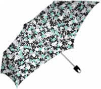 ShedRain Manual Clip Compact Umbrella - Jumble Mint Perspective: Main