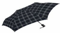 ShedRain Winston Print Compact Umbrella - Black/White