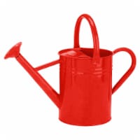 ShedRain Galvanized Watering Can - Red