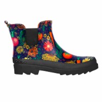 GoGo Adult Summer Garden Print Bootie Shoes