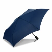 ShedRain Compact Umbrella - Navy Blue Perspective: Main