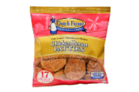 Dutch Farms Frozen Fully Cooked Chicken Breast Patties Perspective: Main