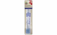 Roxanne Sharp-N-Cap Pencil Sharpener, 4 Pencil Caps & 4 Penc-2 Each - White & Silver
