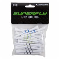 Pinemeadow Sport Striped Golf Tees