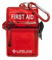 Lifeline Glove Box First Aid Kit - Red Perspective: Main