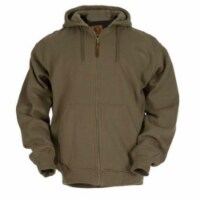 Berne Apparel SZ101AGR360 Small Regular Original Hooded Sweatshirt Thermal Lined - Alpine Gre