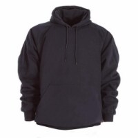 Berne Apparel SP300NVR440 Large Regular Original Fleece Hooded Pullover - Thermal Lined - Nav