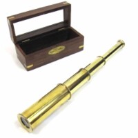 Captain's Telescope Solid Brass