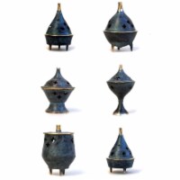 Brass Incense Cone Burner Set