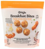 Amylu Breakfast Bites White Cheddar & Uncured Bacon Chicken Sausage