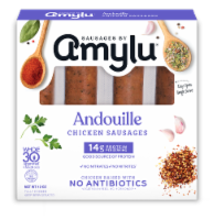 Amylu® Andouille Chicken Sausages Perspective: Main