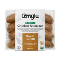 Amylu® Organic Sweet Italian Chicken Sausages Perspective: Main