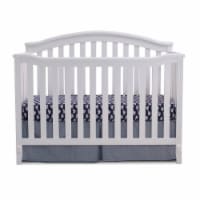 Sorelle 335-W Berkley 4-in-1 Convertible Crib, White - 58 x 40 x 5 in.