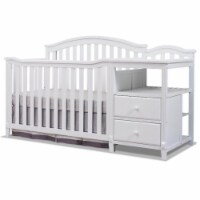 Sorelle 3350-W Berkley Crib & Changer, White - 70 x 32 x 44 in.