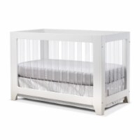 Sorelle Furniture 895-W Soho Acrylic Crib, White