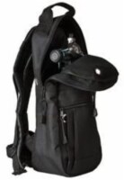 Cylinder Carrying Bags, Black, Backpack Style With High-Quality Padded Nylon Fabric