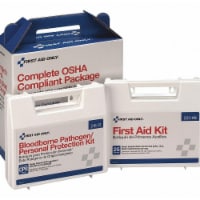 First Aid Only First Aid and BBP Kit,Bulk,139Pcs  227-CP