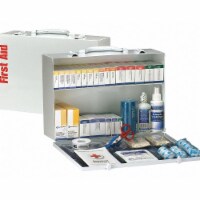 First Aid Only First Aid Kit,75 People,Metal,467 Comp.  90603