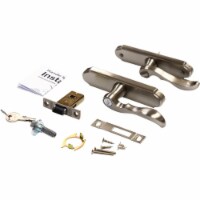 Larson M2 Nickel Storm Door Leverset CH3021701