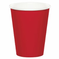 Celebrations Paper Cups 9 Oz. Classic Red 8/Pack (563548) Perspective: Main