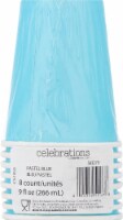 Creative Converting Celebrations Party Cup - Pastel Blue - 8 pk Perspective: Main