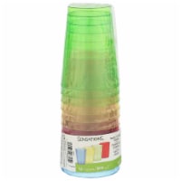 Sensations Plastic Fluted Tumbler Glasses - 8 pk Perspective: Main