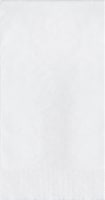 Sensations Dinner Napkins - White