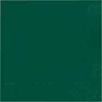 Sensations Dinner Napkins - Hunter Green Perspective: Main