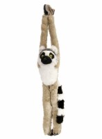Wild Republic Hanging Monkey Ring Tailed Lemur Plush Perspective: Main