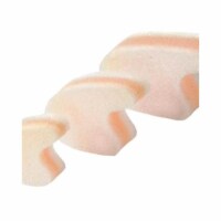 3-Layer Toe Separators Beige Toe Spacer Large Non-Closure for the Toe 8130-L, 12 Ct