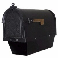 Special Lite Products SCB-1015-MP-MOC Berkshire Curbside Mailbox with Side Numbers, Mocha