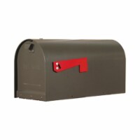 Special Lite Products SCK-2017-VG Kingston Curbside Mailbox with Paper Tube, Verde Green