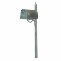 Special Lite SCC-1008-SPK-679-VG Classic Curbside with Richland Mailbox Post, Verde Green