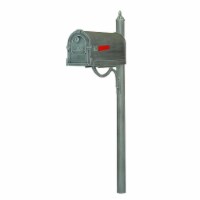 Special Lite SCS-1014-SPK-679-VG Savannah Curbside with Richland Mailbox Post, Verde Green