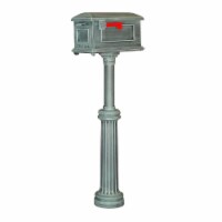 Special Lite SCT-1010-SPK-590-VG Traditional Curbside with Main Street Tacoma Mailbox Post, V