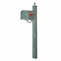 Special Lite SCF-1003-SPK-710-VG Floral Curbside with Springfield Mailbox Post, Verde Green