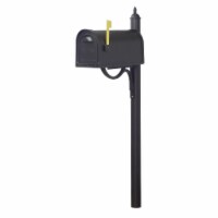 Classic Curbside Mailbox With Richland Mailbox Post