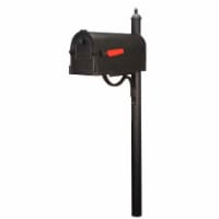 Savannah Curbside Mailbox With Richland Mailbox Post