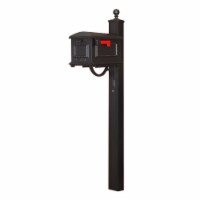 Traditional Curbside Mailbox With Springfield Mailbox Post