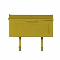 Special Lite Products SHN-1006-YEL Mid Modern Nash Horizontal Mailbox, Yellow