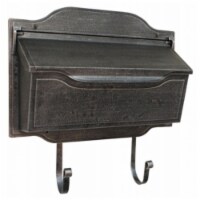 Contemporary Horizontal Mailbox SHC-1002-SW Contemporary Horizontal Mailbox-Swedish Silver