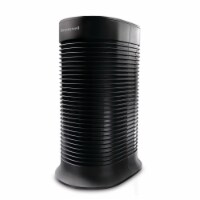 Honeywell True HEPA Compact Tower Air Purifier with Allergen Remover - Black Perspective: Main