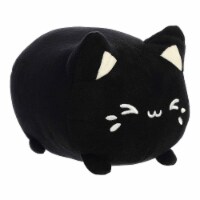 Tasty Peach Stuffed Animal Cat Aurora 7  Sesame Meowchi 1 Count Black